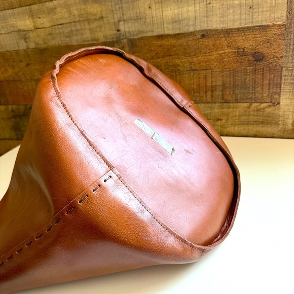 NWT Target Threshold Quality & Design Genuine Leather Basket - Picture 5 of 6